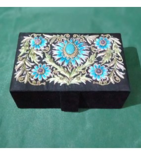 Green Embroidery Jewellery Box